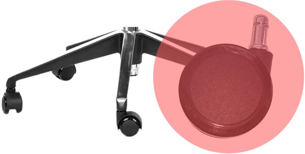 Zdravotní ergonomická kancelářská židle MERCURY FISH BONES PDH ČERNÝ PLAST, MODRÁ – ohebné lamely v opěráku