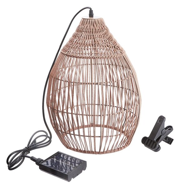 SOLANA Závěsná lampa se solárním panelem