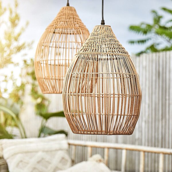 SOLANA Závěsná lampa se solárním panelem