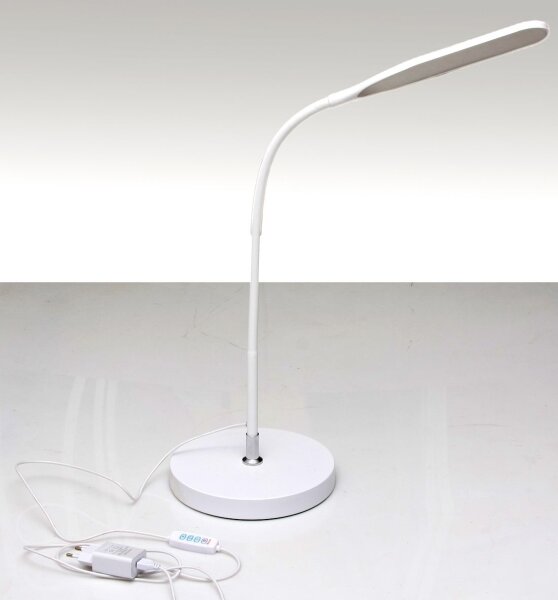 LED Stmívatelná lampa 3v1 LED/10W/230V 3000/4000/6000K CRI 90 bílá