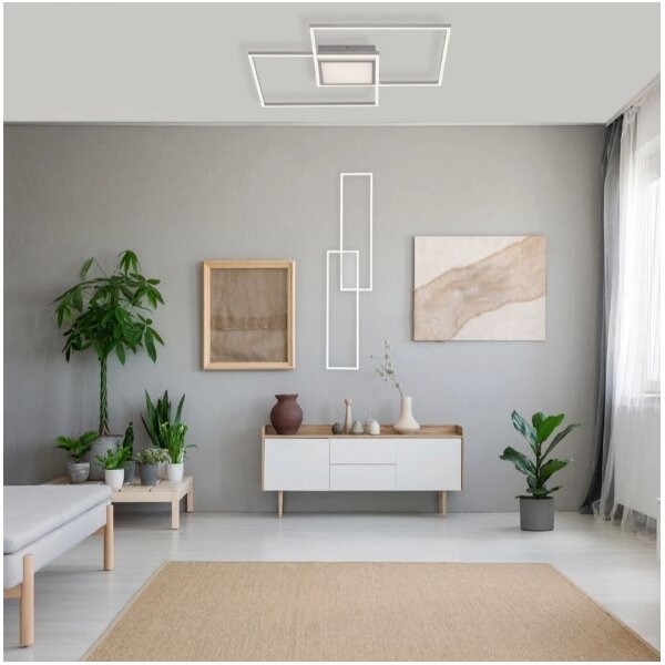 Leuchten Direkt 14711-55-LED Stmívatelné stropní svítidlo ASMIN LED/42W/230V +DO