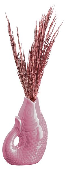 KOI Váza 12 cm - růžová