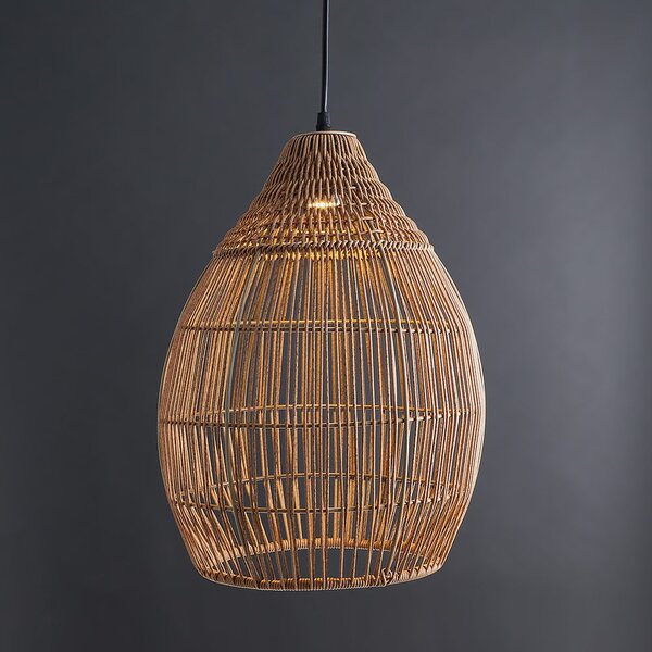 SOLANA Závěsná lampa se solárním panelem