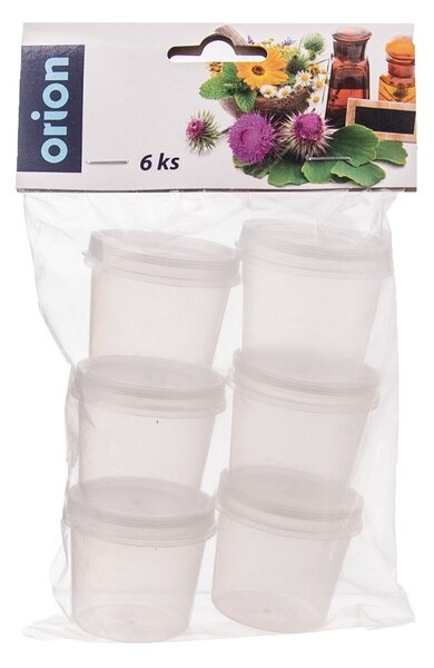 Dóza s víčkem 50 ml 6 ks