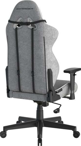 Herní židle DXRacer GLADIATOR šedo-bílá, látková