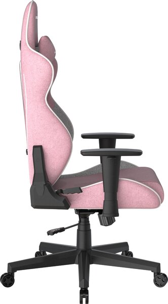 Herní židle DXRacer GLADIATOR růžovo-bílá, látková