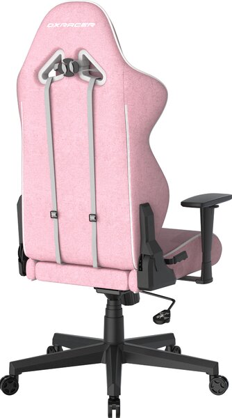 Herní židle DXRacer GLADIATOR růžovo-bílá, látková