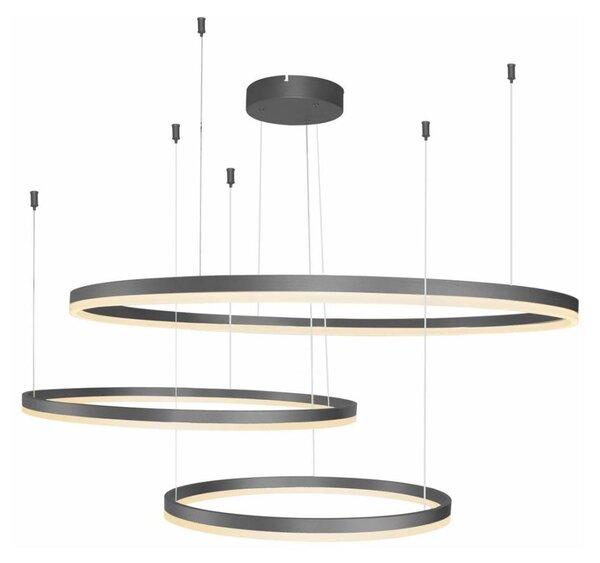 Azzardo AZ4707 - LED Lustr na lanku HALO LED/130W/230V černá
