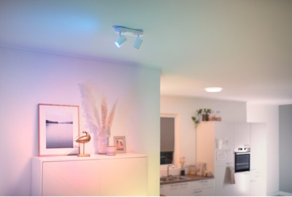 WiZ - LED Stmívatelné bodové svítidlo IMAGEO 2xGU10/4,9W/230V 2700-6500K Wi-Fi