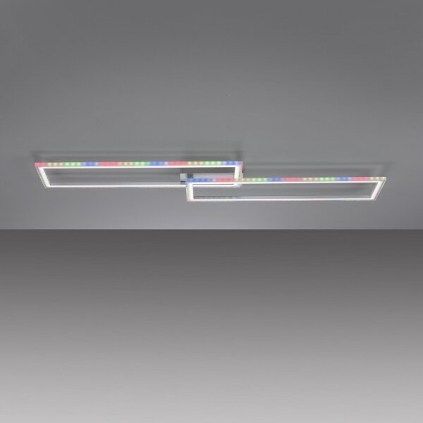 Leuchten Direkt14635-55-LED RGB Stmívatelné stropní svítidlo FELIX 34,5W/230V+DO