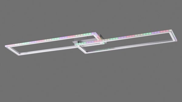 Leuchten Direkt14635-55-LED RGB Stmívatelné stropní svítidlo FELIX 34,5W/230V+DO