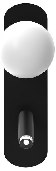 Nástěnné bodové svítidlo SIRIO 2xG9/25W/230V černá