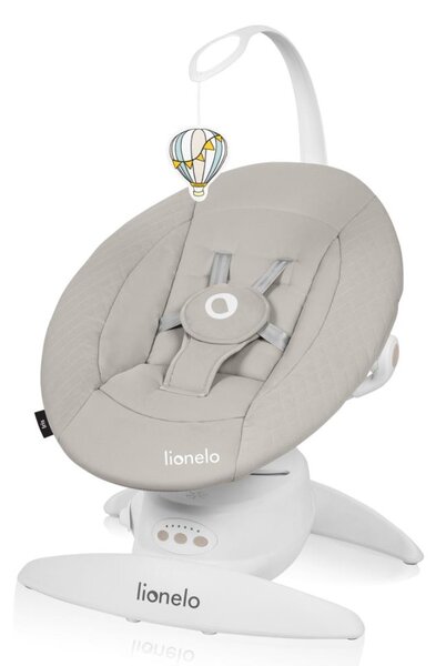 Lionelo - Dětské houpátko s melodií IRIS 4xAA Beige Sand