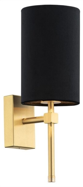 Argon 8035 - Nástěnná lampa ABRUZZO 1xE14/7W/230V mosaz/černá