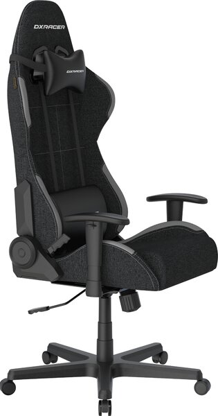 Herní židle DXRacer FORMULA černo-šedá, látková