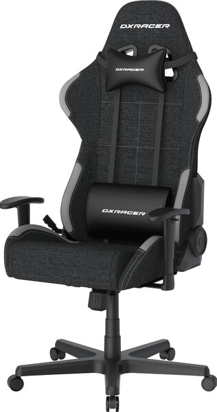 Herní židle DXRacer FORMULA černo-šedá, látková