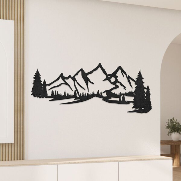 Dřevěný obraz na zeď - Les a hory | REHORA: HDF - Javor 55 x 20 cm 4658-109477 HDF0414-akcia20