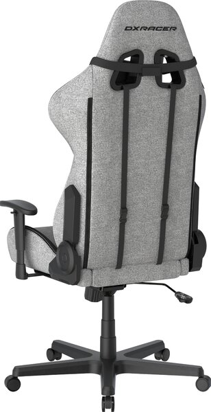 Herní židle DXRacer FORMULA šedo-černá, látková