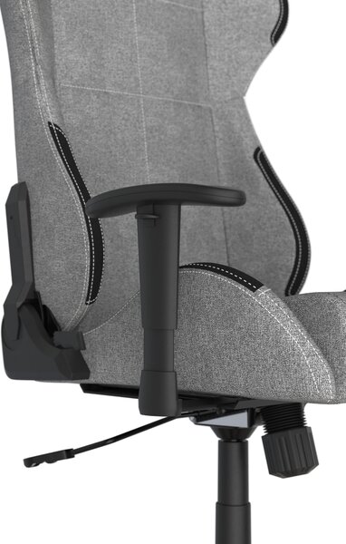 Herní židle DXRacer FORMULA šedo-černá, látková