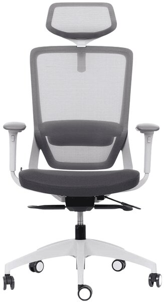 Kancelářská židle MERCURY SWIFT ŠEDÝ PLAST, TMAVĚ ŠEDÁ – ergonomická, , 1054317