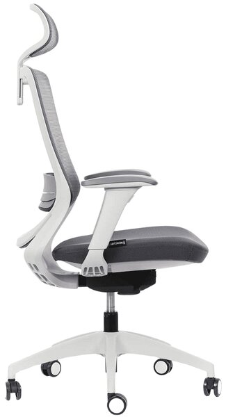 Kancelářská židle MERCURY SWIFT ŠEDÝ PLAST, TMAVĚ ŠEDÁ – ergonomická, , 1054317