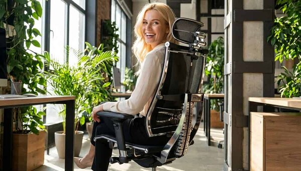 METTA Kancelářská židle YOGA 4D Free2 černá