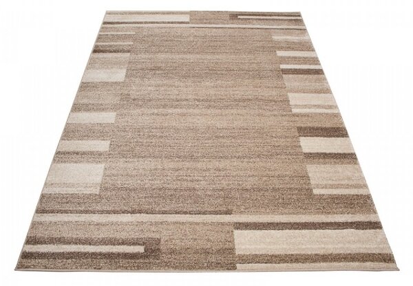 Makro Abra Kusový koberec SARI 3438A tmavě béžový Rozměr: 200x290 cm
