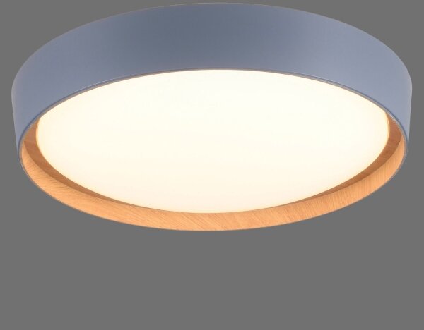 Leuchten Direkt 14347-15-LED Stmívatelné stropní svítidlo EMILIA 28,8W/230V šedá