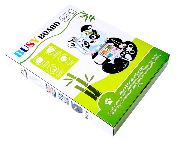 Aga4Kids Montessori dřevěná tabule Panda