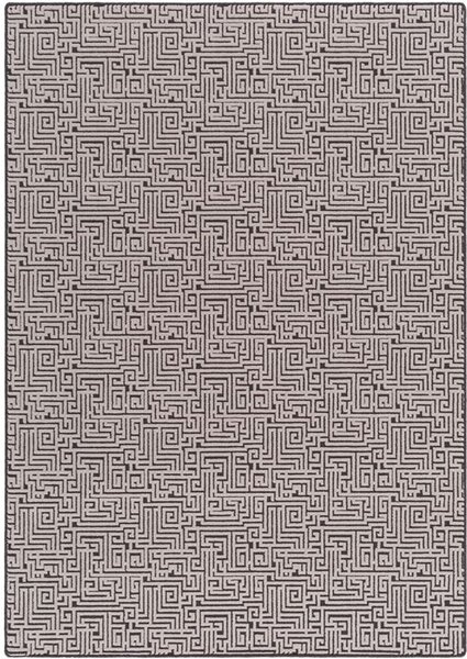 Kusový koberec vlněný Agnella Galaxy Izar grafitový Tmavě Šedý Rozměr: 133x195 cm