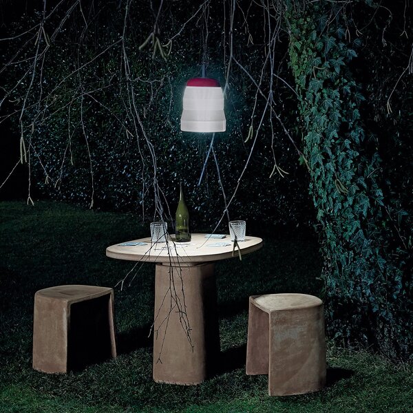Venkovní svítidla Foscarini, Cri Cri, stmívatelné, Bílá, Plast, Design