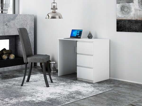 Obdélníkový psací stůl ComfortCove 90,5 x 50 x 76,6 cm bílý