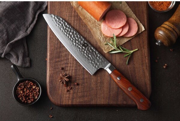 Santoku nůž XinZuo Yun B9H 7"