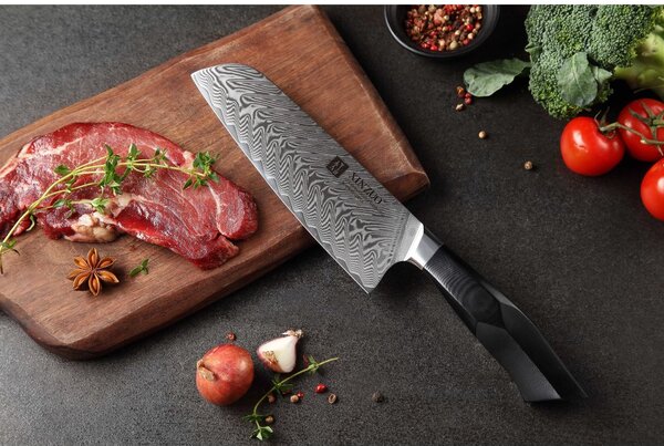 Santoku nůž XinZuo Feng B32 7.3"