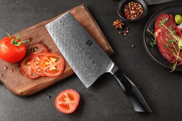 Univerzální kuchyňský čínský nůž TAO XinZuo Feng B32 7" - XinZuo.cz