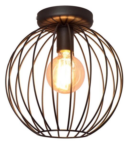 Přisazený lustr MERCURE 1xE27/15W/230V pr. 30 cm černá