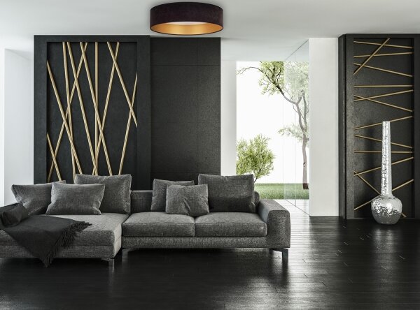 Brilagi - LED Stropní svítidlo VELVET LED/12W/230V pr. 30 cm 3000K/4000K/6400K