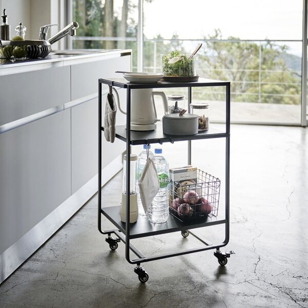 Kovový servírovací stolek 38x49.5 cm Tower – YAMAZAKI
