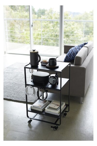 Kovový servírovací stolek 38x49.5 cm Tower – YAMAZAKI
