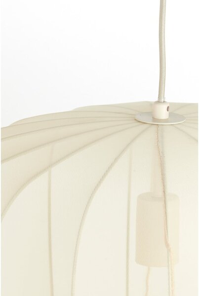Krémové stropní svítidlo ø 50 cm Plumeria – Light & Living