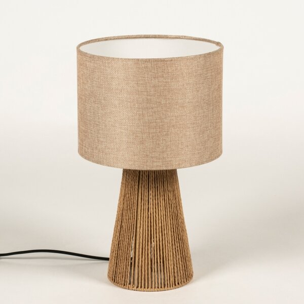 Stolní lampa Marlenn Sail Brown (LMD)