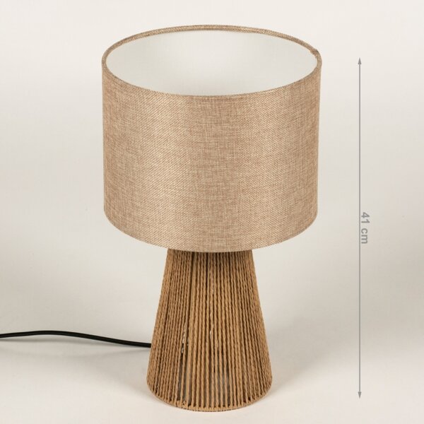 Stolní lampa Marlenn Sail Brown (LMD)