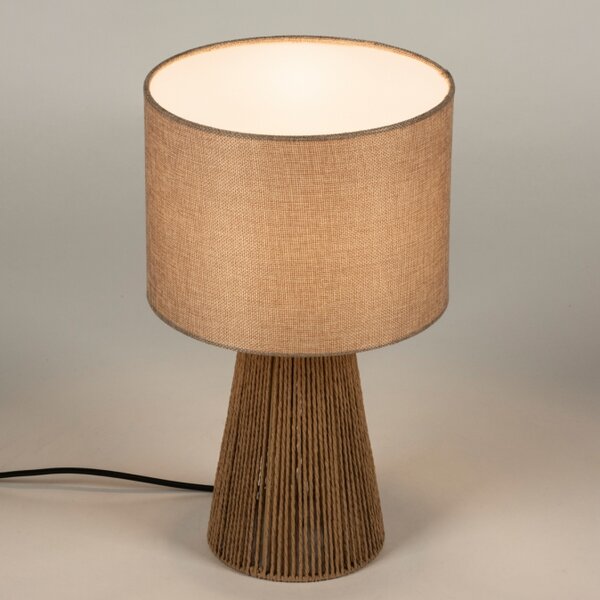 Stolní lampa Marlenn Sail Brown (LMD)