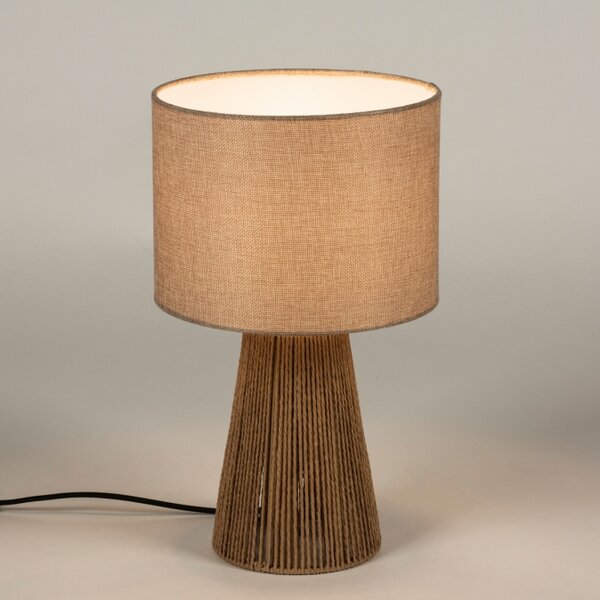 Stolní lampa Marlenn Sail Brown (LMD)