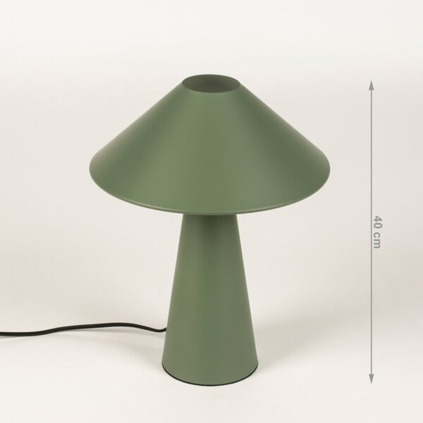 Stolní designová lampa Lucianno Green (LMD)