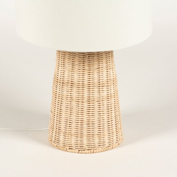 Stolní lampa Marlenn Sail Ratan Taupe (LMD)