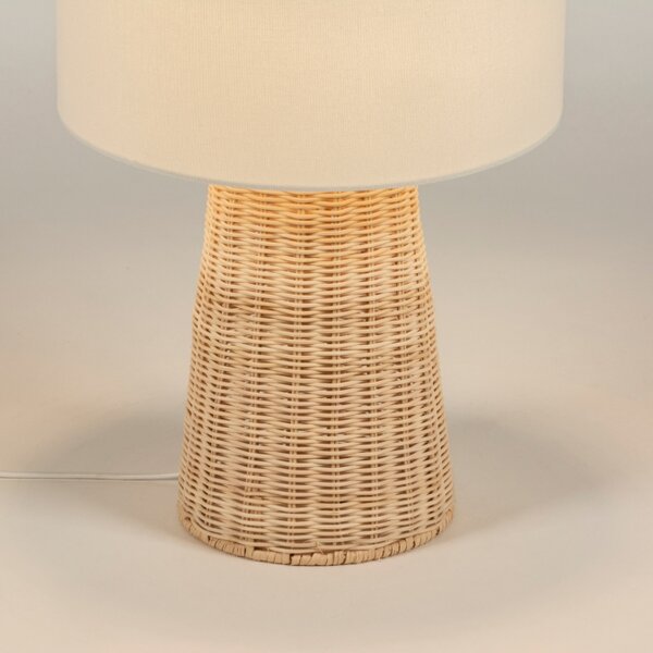 Stolní lampa Marlenn Sail Ratan Taupe (LMD)
