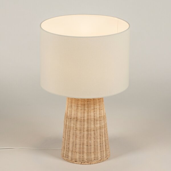 Stolní lampa Marlenn Sail Ratan Taupe (LMD)