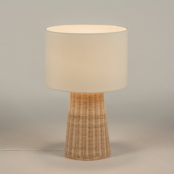 Stolní lampa Marlenn Sail Ratan Taupe (LMD)