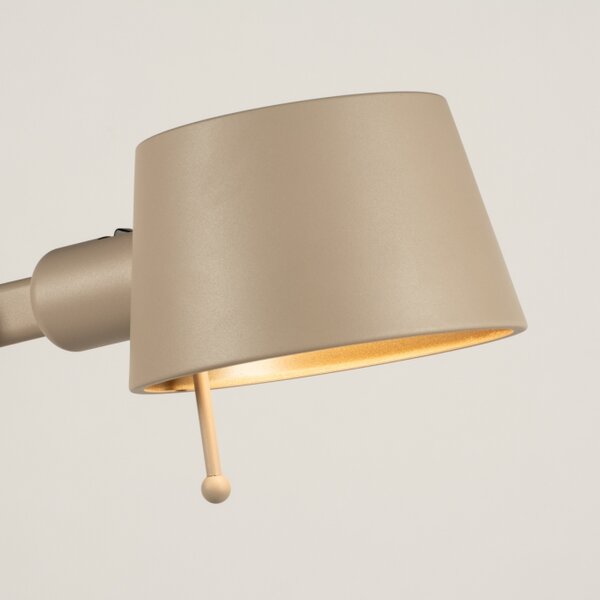 Stolní designová lampa Niki Taupe (LMD)